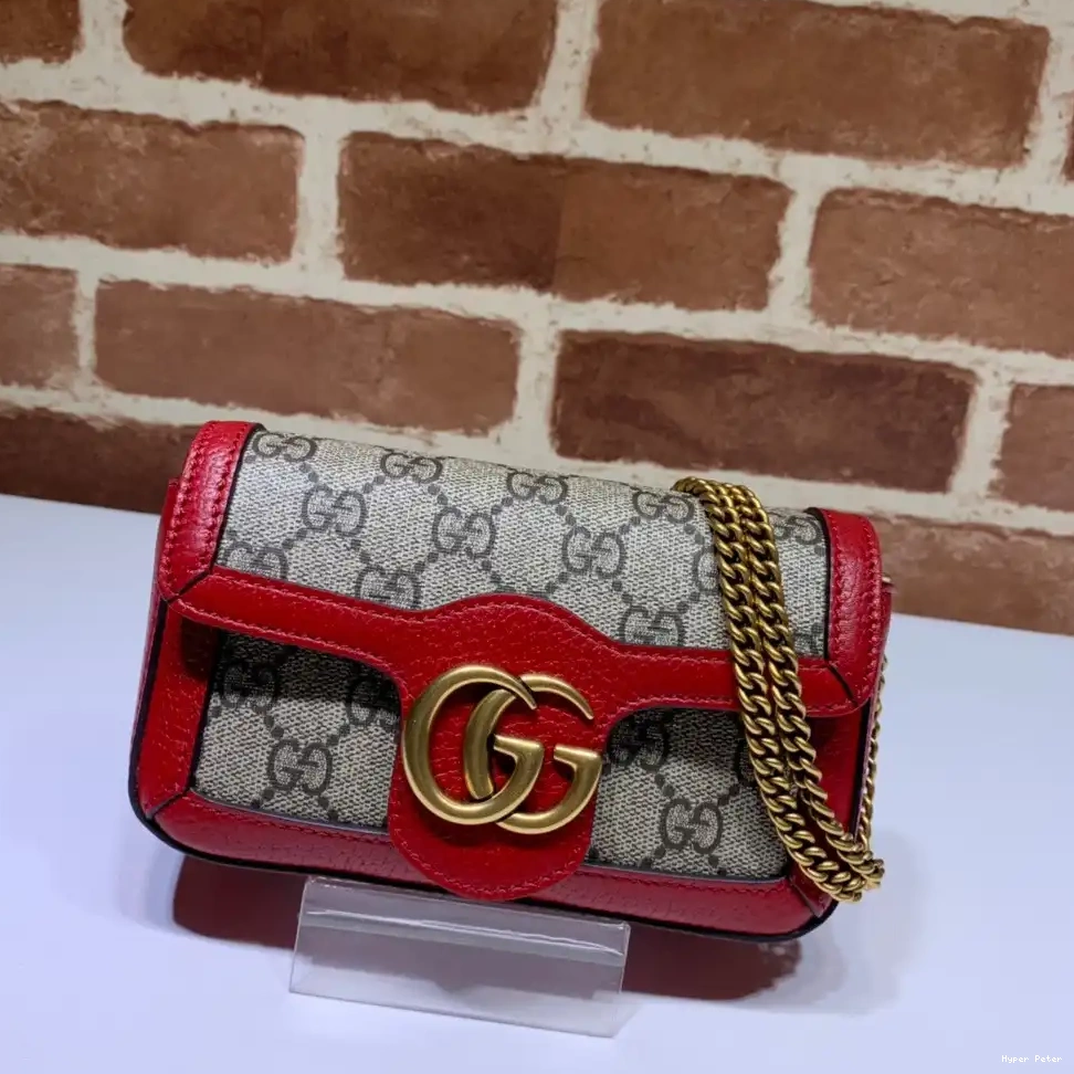 Hyper Peter GG belt Gucci bag-16.5*10*5cm Marmont 0617